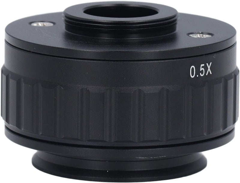 Focket CTV Lens Adapter, C Mount Trinocular Stereo Microscope CTV Lens Adapter Clear Imaging Better Visual Image for Industrial Use (0.5X) - Image 3